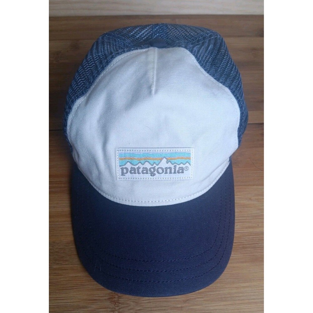 Patagonia Trucker Hat Womens One Size Purple Pastel P-6 Label Layback Mesh 38198